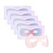 Petitfee Aura Quartz Hydrogel Eye Zone Mask 5ea (9g*5) - Lavender Eye Mask for Entire Eye Area Instant Cooling Eye Puffiness Morning Quick Eye Care Rejuvenating Tired Eye Area Brighten Under Eye