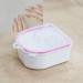 LIDOUK 2 Pieces Nail Soaking Bowl Set - Pink Nail Spa Manicure Tool - Buy Online on GoSupps.com
