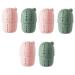 STOBAZA 6 Pcs Powder Puff Organizer Powder Puff Boxes Powder Puff Case Makeup Eggs Holder 9X6X6CMx3pcs As Shownx3pcs
