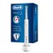 Oral-B Pro 2 2000 Clean Electric toothbrush/Electric Toothbrush with 2 plaster modes including sensitive and visual pressure control for dental care designed by brown white
