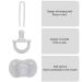High-Temperature-Resistant Schnuller Pacifier | Curved Sound Wall | Stress Relief & Easy Clean | Soft Indoor Use - Shop Now! - Buy Online on GoSupps.com