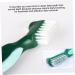Minkissy Double-Headed False Toothbrush Cleaner - Self-Adhesive 3 Pack for Easy Dental Care - Buy Online on GoSupps.com