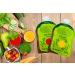 Divata Quetschies 170ml - 4 Set Reusable Squeeze Bags for Baby Food Yogurt & Smoothies | Eco-Friendly Storage Solution - Buy Online on GoSupps.com