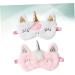 FRCOLOR 2pcs Cartoon Eye Masks & Lace Gloves - Plush Sleeping Eye Covers & Night Blindfolds for Parties | Sweet Work Clothing - Buy Online on GoSupps.com