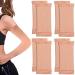 4 Pair of Arm Wrap Shaper Female Arm Trainers Arm Wrap Sleeve for Women Sport Fitness Arm Shape Supplies Nude Color