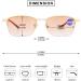 Vevesmundo Bifocal Sun Reading Glasses Set - Metal Tinted Protection for Men | +1.0 to +3.5 | 3 Pieces - Buy Online on GoSupps.com