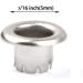 QLOUNI 500 Pack 3/16 Silvery Metal Grommets Eyelets 5mm Hole - Self Backing for Bead Cores, Clothes, Leather, Canvas - Buy Online on GoSupps.com