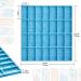 28-Cavity Domino Mold for Epoxy Resin, Clay, and Candy Making - Silicone Pendant Mold for Jewelry and Cake Decorating (Blue 125g) - Buy Online on GoSupps.com