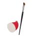 Buy Red Christmas Hat Shape Makeup Sponge Kit - Soft Tapered Brushes for Highlighting & Shading | International Shipping Available - Buy Online on GoSupps.com