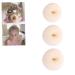 Hair Donut Bun Maker Set - 3 Pack Donut Hair Rolls & Styling Tools for Perfect Chignons - Buy Online on GoSupps.com