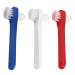 Vintorky 3st toothbrush tooth cleaning Tool hard prosthesis prosthesis brush prosthesis cleaning brush false dental accessories for dental care accessories