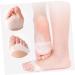 Healvian 4 Pairs Silicone Toe Straightener Protectors for Women - Gel Toe Separator and Foot Protector for Bunion Relief and Orthotic Support - Buy Online on GoSupps.com