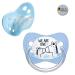NIP Value Pack Silicone Pacifier Family - Size 3 (18-32 mo) 6-Pack for Boys - BPA Free & Made in Germany - International Shipping Available - Buy Online on GoSupps.com