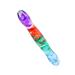 Painting Drill Pen Comfortable Handle Rhinestone Art Drill Pen Strong with 6 Metal Heads for Nail Art (Colorful)
