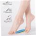 Healvian Silicone Heel Cup Cushion Inserts - Orthotic Insoles for Men and Women, Gel Half Insole Pads for Arch Support - 2 Pairs, Assorted Colors - 11.3X7.5 CM - Buy Online on GoSupps.com