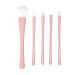 Silicone Face Brush Set Silicone Facial Cleanser Mask Applicator Lip Gloss and Eye Shadow Portable and Easy to Clean for Travel