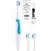 Pearl Electric Toothbrushes - 2 Set Sonic Toothbrush with 3 Attachments & Travel Holder | International Shipping - Buy Online on GoSupps.com