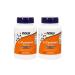 NOW Foods L-Cysteine 500 mg 100 Tablets (Pack of 2)