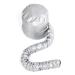 Dryer Cap Hair Dryer Hair Curlers-Hooded Hand Free - Silver 1Pcs