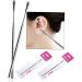 5pcs Ear Pick Kit with Tweezers and Cleaning Tools - Ear Cleaner Set for Ear Wax Removal and Scraper Tool - Buy Online on GoSupps.com