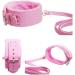 8Pcs Cute Pink Leather Bondage Set | Bed Restraints, Blindfolds, and More - Buy Online on GoSupps.com