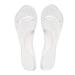 Artibetter Gel 3/4 Length Arch Support Non-Slip Insoles Massag Metatarsal Cushion Orthopedic Insoles for High Heels - Transparent