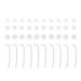 Replacement Sound Tubes & Eartips Domes Set Earplug Ear Plugs Eartips Domes with Sound Tube Accessories
