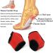 Feegow Plantar Fasciitis Relief Compression Cuffs | Foot Care Inserts & Support for Pain Relief - Buy Online on GoSupps.com