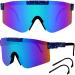 Dlidpher Sport Polarized Sunglasses for Men&Women UV400 Protection Baseball Sunglasses Outdoor Glasses Goggles Riding Fishing C12