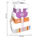 Tower of Sweets 2.5 KG Gift Hamper With Gummy Jelly Fizzy Chocolate Marshmallows Pencil and belts Sweeties Assortment Great For Sharing Or As A Gift - Buy Online on GoSupps.com