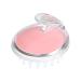XTYPE Bath Supplies Crystal Transparent Silicone Massage Shampoo Comb Deep Massage Clean Scalp Shampoo Artifact (Color : Roze)