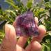 Natural Crystal Rough Small Fluorite Pyramid The Genius Crystal - Buy Online on GoSupps.com