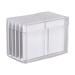 Clear Acrylic Eyelash Organizer with 10 Layers for False Lashes And Glue transparent 14.2x9.2x10.5cm
