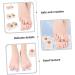 Bunion Toe Separators - 6 Pairs Foot Protectors for Men - Big Toe Splint Dividers - Thumb Gel Separator - Multipurpose Tool (As Shown) - 2.7x2.2cm - Buy Online on GoSupps.com