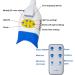 Teeth Whitening LED Light with Remote Control - Blue/Red/Purple - US Warehouse - Buy Online on GoSupps.com