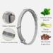 Buy Syang Teck Neck Band for Dogs & Cats - 2 Anti-Parasite Collars 8-Month Protection Adjustable Fluorescent Red & Gray - Buy Online on GoSupps.com