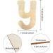 30cm Large Wooden Letter for Crafts | Children's Names | Capital Alphabet | 5mm Thick Unfinished MDF Wood | Nursery Wall Hanging Art Sign Board | Home Decor | Painting - (Y) - Buy Online on GoSupps.com