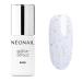 Neonail uv nail polish base coat gel uv glitter effect base white sparkle 7.2 ml neonail lower varnish for nails uv lacquer gel nails neonail modeling base