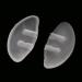 25 Pairs of Transparent Oval Silicone Nose Pads for Pressing In - 15mm - Ideal for Glasses & Sunglasses - Buy Online on GoSupps.com