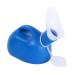 2000 ML Unisex Urinal Bottle with Lid Portable Emergency Male Female Pee Potty for Travel Car Emergency(Blue) Happy