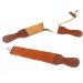 1 pc Double Layer Leather Razor Strop Shaving Sharpener Strap Barber Genuine Leather Straight Razor Sharpening Belt Shaving Accessories - Buy Online on GoSupps.com