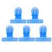 Nail Tips Clips - 5 Pack C Curve Nail Extension Clamps for DIY Nail Art Accessories (Blue) | Fast International Shipping - Buy Online on GoSupps.com