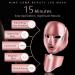 Shop A-021 LED Face Mask - 7 Colors Anti-Aging Light Therapy for Face & Neck | Korean Professional Technology - Buy Online on GoSupps.com