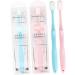Ultechnovo Bamboo Toothbrush Set - 4 Micro Soft Travel Toothbrushes for Postnatal Care & Oral Hygiene Accessories for Mothers - Buy Online on GoSupps.com