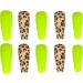 Dajidafu 1 Set French Tip Press on Nails Frosted Long Matte Fingernails Fashion Decals Wraps Full Cover Ballerina Salon - Buy Online on GoSupps.com