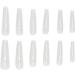 Nai Tips Lightweight and Breathable Acrylic Nail Tips 360 Pieces for Home for DIY Nail Art (02#) - Buy Online on GoSupps.com