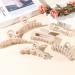 6PCS Large Beige Acrylic Matte Hair Claw Clips | No Slips Strong Hold | Rectangle Hair Clips for Women Girls | Cute Hair Accessories - Buy Online on GoSupps.com