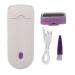 Razor women electrical electrical trimmer women waterproof pain -free hair removal with floating power cutter ideal for cheeks lips chin neck light and portable