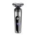 Esenlong 5 in 1 Mens Shaving Kit Rechargeable Waterproof Wet/Dry Electric Razor Beard Trimmer with Sideburns Nose Hair Trimmer