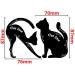 Cat Eyeliner Guides Easy Quick Makeup Tool Eye Liner Stencils Templates Black StylishNice and Fashion - Buy Online on GoSupps.com